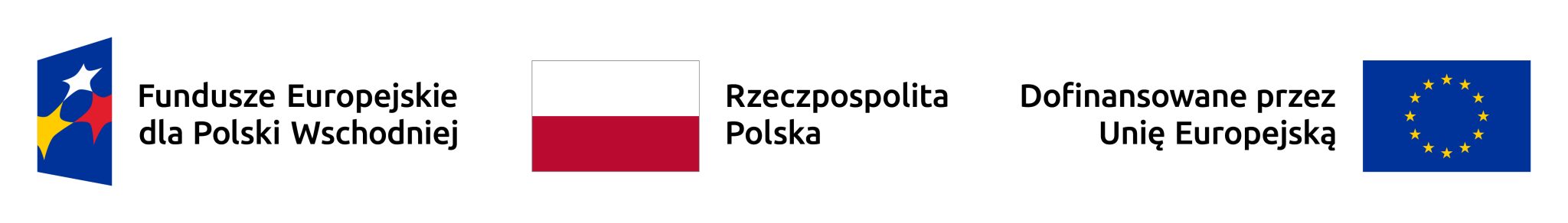 Fundusze Europejskie dla Polski Wschodniej · Rzeczpospolita Polska · Dofinansowane przez Unię Europejską